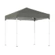Instahut 2x2m Outdoor Gazebo, Grey - UV & Water-Resistant, Steel Frame, 3 Height Levels, Easy Setup, Carry Bag Included