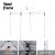 Instahut 2x2m Outdoor Gazebo, Grey - UV & Water-Resistant, Steel Frame, 3 Height Levels, Easy Setup, Carry Bag Included