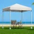 Instahut 2x2m White Gazebo: UV-Resistant, Steel Frame, Adjustable Height, w/ Base Pods for Outdoor Events