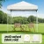 Instahut 2x2m White Gazebo: UV & Water-Resistant, Steel Frame, Easy Setup, Adjustable Height, Ideal for Outdoor Events
