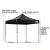 Instahut 3x3 Pop Up Gazebo Marquee Tent - 500D UV/Water Resistant Fabric, Steel Frame, Adjustable Heights, Base Pods
