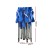 Instahut 3x3m Blue Pop-Up Gazebo with Base Pods - UV & Water Resistant, 3 Heights, Quick Set-Up for Outdoor Events