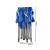 Instahut 3x3m Blue Pop-Up Gazebo with Base Pods - UV & Water Resistant, 3 Heights, Quick Set-Up for Outdoor Events