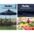 Instahut 3x3m Navy Pop Up Gazebo - Durable 500D Oxford Fabric, UV & Water Resistant, Easy Setup & Adjustable Heights