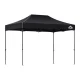Instahut 4.5x3m Pop Up Gazebo, Black - Durable 500D Oxford Fabric, UV & Water Resistant, Adjustable Height, Easy Setup
