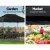 Instahut 4.5x3m Pop Up Gazebo, Black - Durable 500D Oxford Fabric, UV & Water Resistant, Adjustable Height, Easy Setup