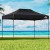 Instahut 4.5x3m Pop Up Gazebo, Black - Durable 500D Oxford Fabric, UV & Water Resistant, Adjustable Height, Easy Setup
