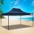 Instahut 3x4.5m Gazebo Pop Up Marquee Tent, 500D Oxford Navy, UV & Water Resistant, Easy Setup, Adjustable Height
