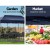 Instahut 3x6M Navy Gazebo Pop Up Marquee Tent - 500D Oxford, UV & Water Resistant, Adjustable Heights, Easy Setup