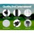 Instahut 3x6m Pop Up Gazebo Marquee - Durable 500D White Tent with Base Pods, UV & Water Resistant for Events