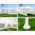 Instahut Gazebo 3x6m Wedding Party Tent - UV & Water Resistant, Steel Frame, Adjustable Panels, Carry Bag Included