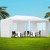 Instahut Gazebo 3x6m Wedding Party Tent - UV & Water Resistant, Steel Frame, Adjustable Panels, Carry Bag Included
