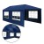 Instahut 3x6m Gazebo Marquee Tent - Blue, UV-Resistant, Waterproof, Steel Frame, Includes Carry Bag & Removable Panels