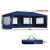 Instahut 3x6m Gazebo Marquee Tent - Blue, UV-Resistant, Waterproof, Steel Frame, Includes Carry Bag & Removable Panels