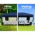 Instahut 3x6m Gazebo Marquee Tent - Blue, UV-Resistant, Waterproof, Steel Frame, Includes Carry Bag & Removable Panels