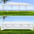 Instahut 3x9m Marquee Gazebo Tent - White Waterproof UV-Resistant Canopy with 5 Removable Panels & Carry Bag