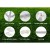 Instahut 3x9m Marquee Gazebo Tent - White Waterproof UV-Resistant Canopy with 5 Removable Panels & Carry Bag