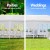 Instahut Gazebo 3x9m Marquee Wedding Tent - White, UV Resistant, Waterproof, Steel Frame, 8 Panels, Carry Bag Included
