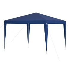Instahut 3x3m Wedding Party Gazebo Marquee Tent - Durable PVC Coated, UV & Water Resistant, Easy Setup, Blue