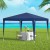 Instahut 3x3m Wedding Party Gazebo Marquee Tent - Durable PVC Coated, UV & Water Resistant, Easy Setup, Blue