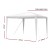 Instahut 3x3m Wedding Party Gazebo Marquee Tent - UV & Water Resistant, Steel Frame, Quick Set-Up, White Canopy