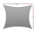 Instahut 3x4m Rectangle Shade Sail Canopy - 280gsm UV-Resistant Polyethylene, Weatherproof, Easy Setup, Grey