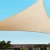Instahut Shade Sail Triangle 3.6x3.6x3.6M Sand Beige, 100% Polyethylene, UV Block, Weather Resistant Canopy