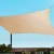 Instahut 3x6m Rectangle Shade Sail - 185GSM Sand Beige, UV-Resistant, Weatherproof, Commercial Grade Sail