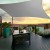 Instahut 3x5m Rectangle Shade Sail - 280GSM Grey Cloth, 98% UV Block, Weatherproof, Stainless Steel Buckles
