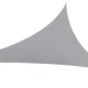 Instahut Waterproof Triangle Shade Sail Canopy 220GSM, 4x4x4m, UV Block, Weather Resistant, Grey, 1-Year Warranty