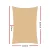 Instahut Waterproof Shade Sail 3x6m Rectangle Sand Beige - 95% UV Block, Durable Polyethylene, Marine Grade Buckles Instahut Waterproof Shade Sail 3x6m Rectangle Sand Beige - 95% UV Block, Durable Polyethylene, Marine Grade Buckles