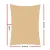 Instahut 4x6m Rectangle Shade Sail, Sand Beige - Waterproof, UV Protection, Durable Polyester with PU Coating Instahut 4x6m Rectangle Shade Sail, Sand Beige - Waterproof, UV Protection, Durable Polyester with PU Coating