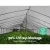 Instahut 50% Shade Cloth - 3.66x10m Heavy Duty UV-Stabilised HPDE, White for Greenhouses & Garden Protection