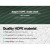 Instahut 30% UV Block Shade Cloth 3.66x20m Green - Heavy Duty UV-Stabilised HPDE Fabric for Home & Agriculture