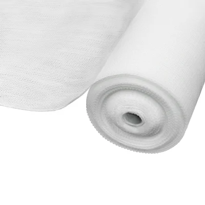 Instahut 50% UV Shade Cloth, 1.83x50m Roll, White HPDE Fabric, Tear-Resistant, Ideal for Gardens & Greenhouses