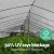 Instahut 50% UV Shade Cloth, 1.83x50m Roll, White HPDE Fabric, Tear-Resistant, Ideal for Gardens & Greenhouses