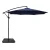 Instahut 3m Cantilever Patio Umbrella with Base, Navy, UV50+ Water-Resistant Polyester, Steel Frame, Easy Setup