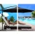Instahut 3m Cantilever Outdoor Umbrella - UV50+ Black Polyester Canopy, Steel Frame for Garden & Beach Instahut 3m Cantilever Outdoor Umbrella - UV50+ Black Polyester Canopy, Steel Frame for Garden & Beach