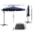 Instahut 3m Navy Cantilever Outdoor Umbrella with Base, UV50+ Protection, Steel Frame, Water-Resistant Canopy Instahut 3m Navy Cantilever Outdoor Umbrella with Base, UV50+ Protection, Steel Frame, Water-Resistant Canopy