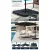 Instahut 3m Black Outdoor Umbrella with 360° Tilt & Water-Fillable Base, UV50+ Polyester Canopy, Steel Frame, Portable