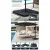 Instahut 3m Cantilever Outdoor Umbrella w/Base, Charcoal, UV50+ Polyester, 360° Tilt, Water-Resistant, Steel Frame