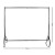 Artiss 6FT Black Metal Clothes Rack Airer Coat Stand with Wheels - Sturdy, Anti-Slip, Rust-Resistant, 60kg Capacity
