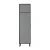 Artiss Large Portable Clothes Closet Wardrobe, Metal Frame, Non-Woven Fabric, Grey, 124x42x173 cm, DIY Assembly