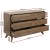 Artiss Chest of Drawers, High-Density Particle Board, 120x40x75cm, Walnut, Contemporary Design, 6 Spacious Drawers Artiss Chest of Drawers, High-Density Particle Board, 120x40x75cm, Walnut, Contemporary Design, 6 Spacious Drawers