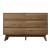 Artiss Chest of Drawers, High-Density Particle Board, 120x40x75cm, Walnut, Contemporary Design, 6 Spacious Drawers Artiss Chest of Drawers, High-Density Particle Board, 120x40x75cm, Walnut, Contemporary Design, 6 Spacious Drawers