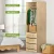 Artiss Pine Wardrobe Organiser: 3 Drawers, Metal Hanging Rail, 15mm Particle Board, Compact 60x48x185cm Design Artiss Pine Wardrobe Organiser: 3 Drawers, Metal Hanging Rail, 15mm Particle Board, Compact 60x48x185cm Design