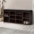 Artiss Shoe Rack Cabinet Bench - 10 Cube Walnut Storage with PU Leather Seat, Eco-Friendly, Easy Assembly