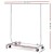 Artiss Chrome Adjustable Clothes Rack Airer Coat Stand with 360° Casters, Anti-Slip Stoppers, 80kg Capacity Artiss Chrome Adjustable Clothes Rack Airer Coat Stand with 360° Casters, Anti-Slip Stoppers, 80kg Capacity