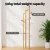 Artiss Bamboo Clothes Rack Coat Stand with 9 Hooks, 3-Tier Tree Design, 36x36x165cm, Anti-Slip, Easy Assembly