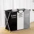 Artiss Large Foldable Laundry Basket Hamper - 3 Section Sorter, Aluminium Frame, 64.5x37x58cm, Easy Carry Handle